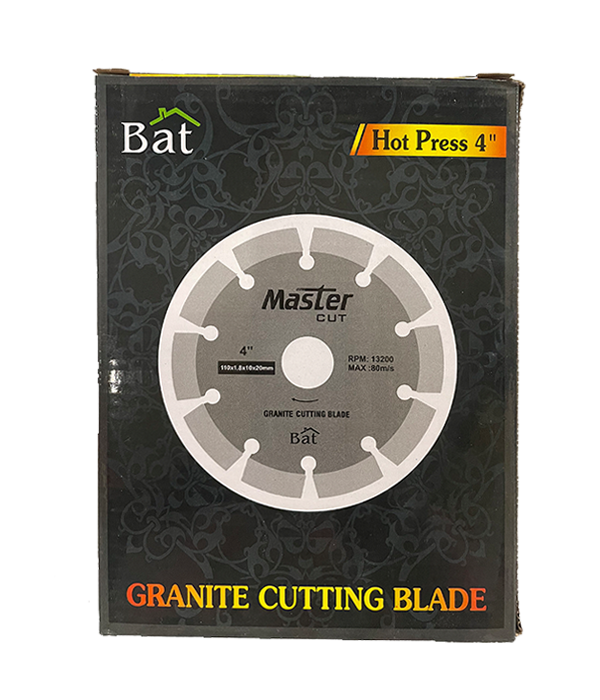 4 Cut Hot press Granite blade